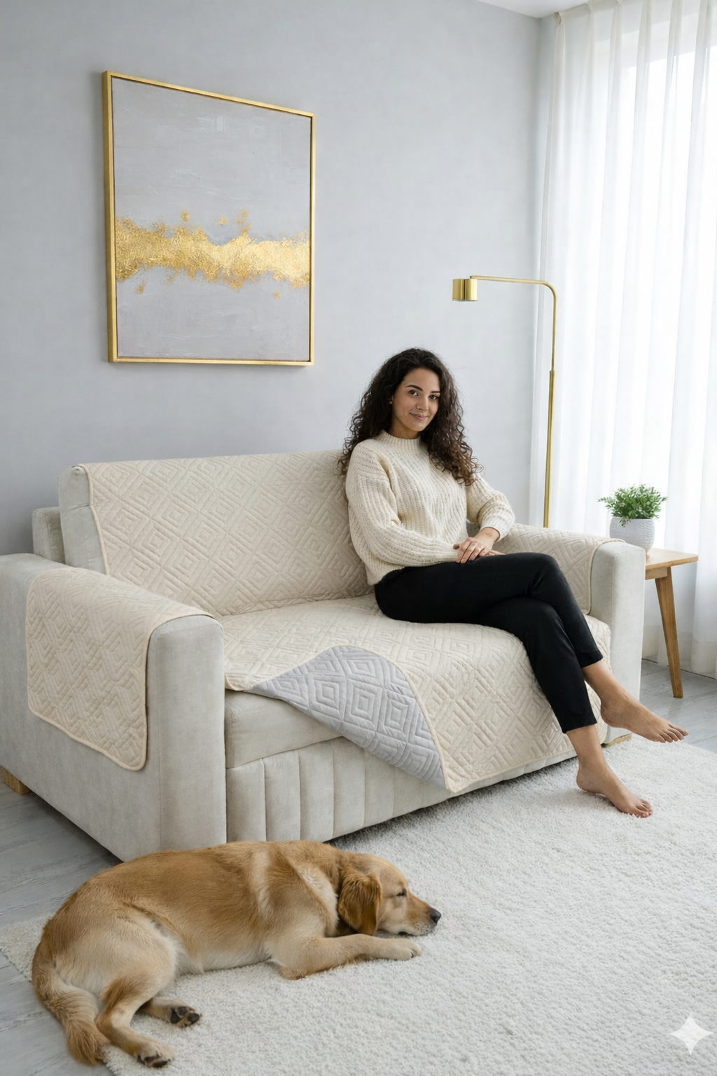 Protector para sofa doble faz 2 puestos 120cmx180cm ⭐️⭐️⭐️⭐️⭐️5/5