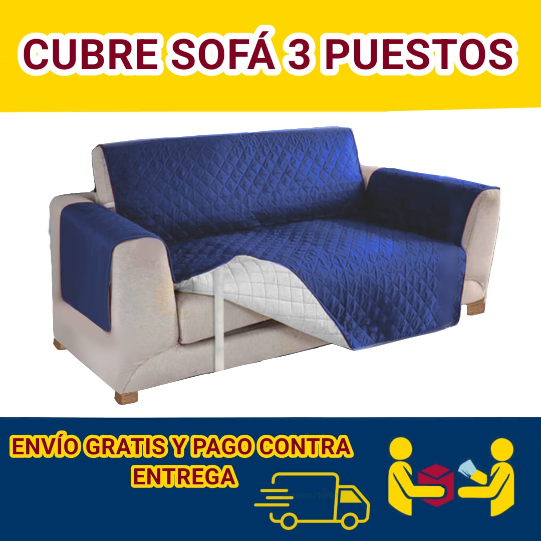 Protector para sofa 3 puestos 160cm x180cm  X89.900 + ENVIO GARTIS ⭐️⭐️⭐️⭐️⭐️5/5