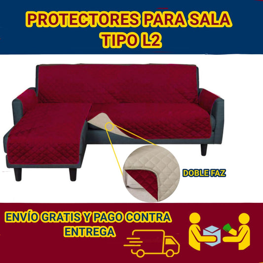 PROTECTOR SALA L TIPO 2 SOFAS ⭐️⭐️⭐️⭐️⭐️5/5