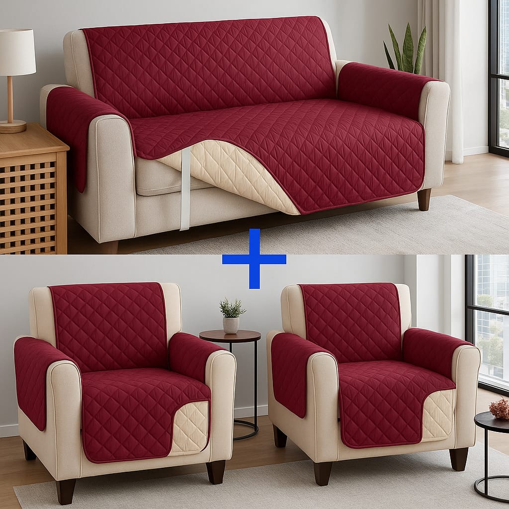 PROTECTOR PARA SOFA OFERTA ESPECIAL X3 UNIDADES (2 DE 1 PUESTO Y 1 DE 2 PUESTOS)⭐️⭐️⭐️⭐️⭐️5/5