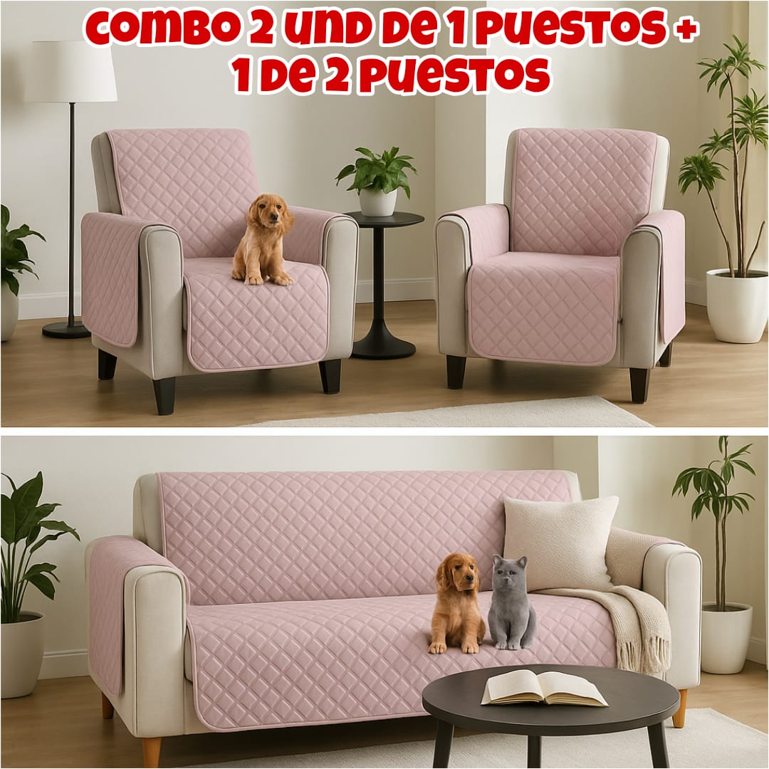 PROTECTORES PARA SOFA OFERTA X3 UNIDADES (2 DE 1 PUESTO Y 1 DE 3 PUESTOS)⭐️⭐️⭐️⭐️⭐️5/5