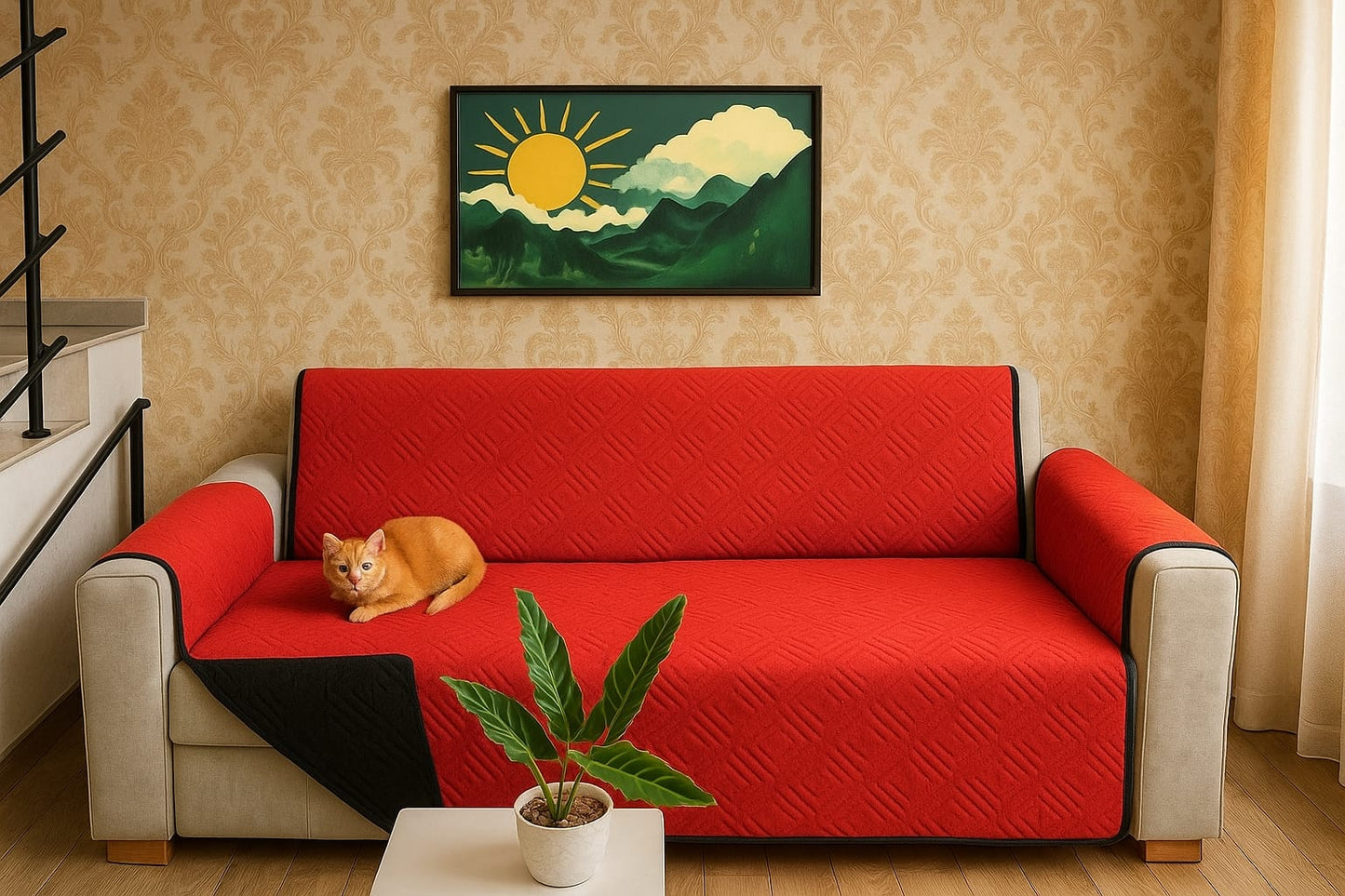 Protector para sofa 3 puestos 160cm x180cm  X89.900 + ENVIO GARTIS ⭐️⭐️⭐️⭐️⭐️5/5