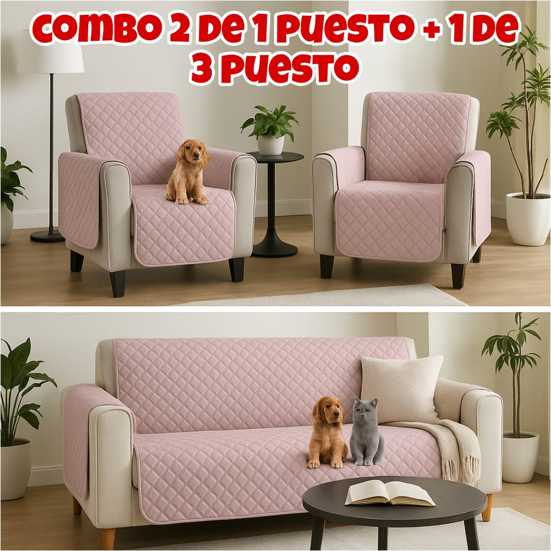 PROTECTORES PARA SOFA OFERTA X3 UNIDADES (2 DE 1 PUESTO Y 1 DE 3 PUESTOS)⭐️⭐️⭐️⭐️⭐️5/5