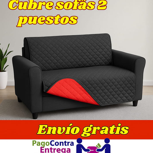 Protector para sofa doble faz 2 puestos 120cmx180cm ⭐️⭐️⭐️⭐️⭐️5/5