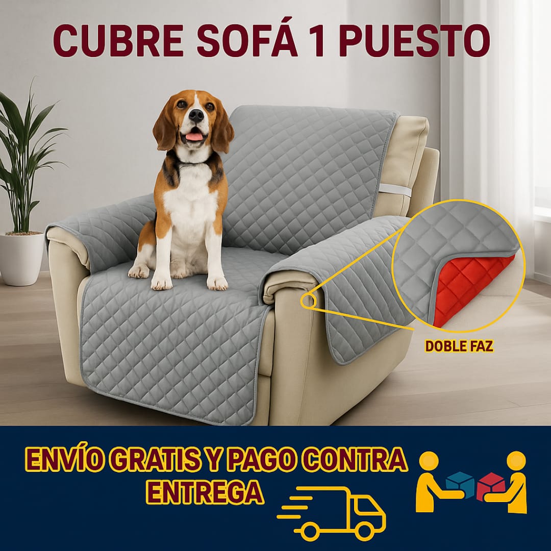 Protector para sofa 1 puesto⭐️⭐️⭐️⭐️⭐️5/5