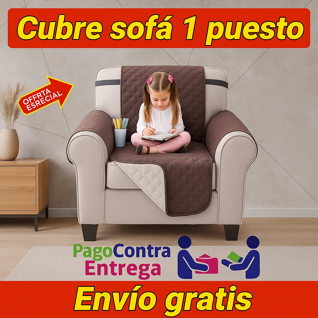 Protector para sofa 1 puesto⭐️⭐️⭐️⭐️⭐️5/5