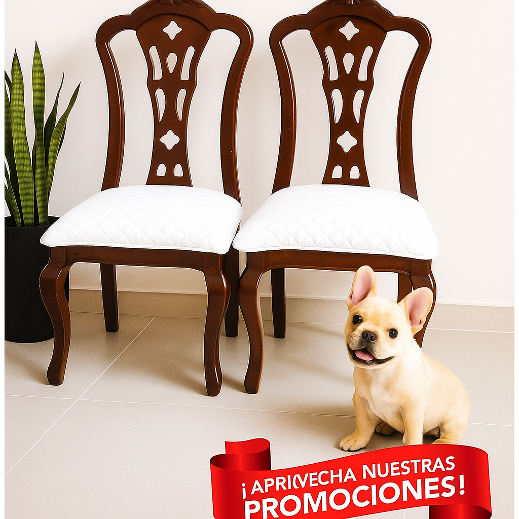 PROTECTOR PARA SILLAS DE COMEDOR 50X50 ⭐️⭐️⭐️⭐️⭐️5/5