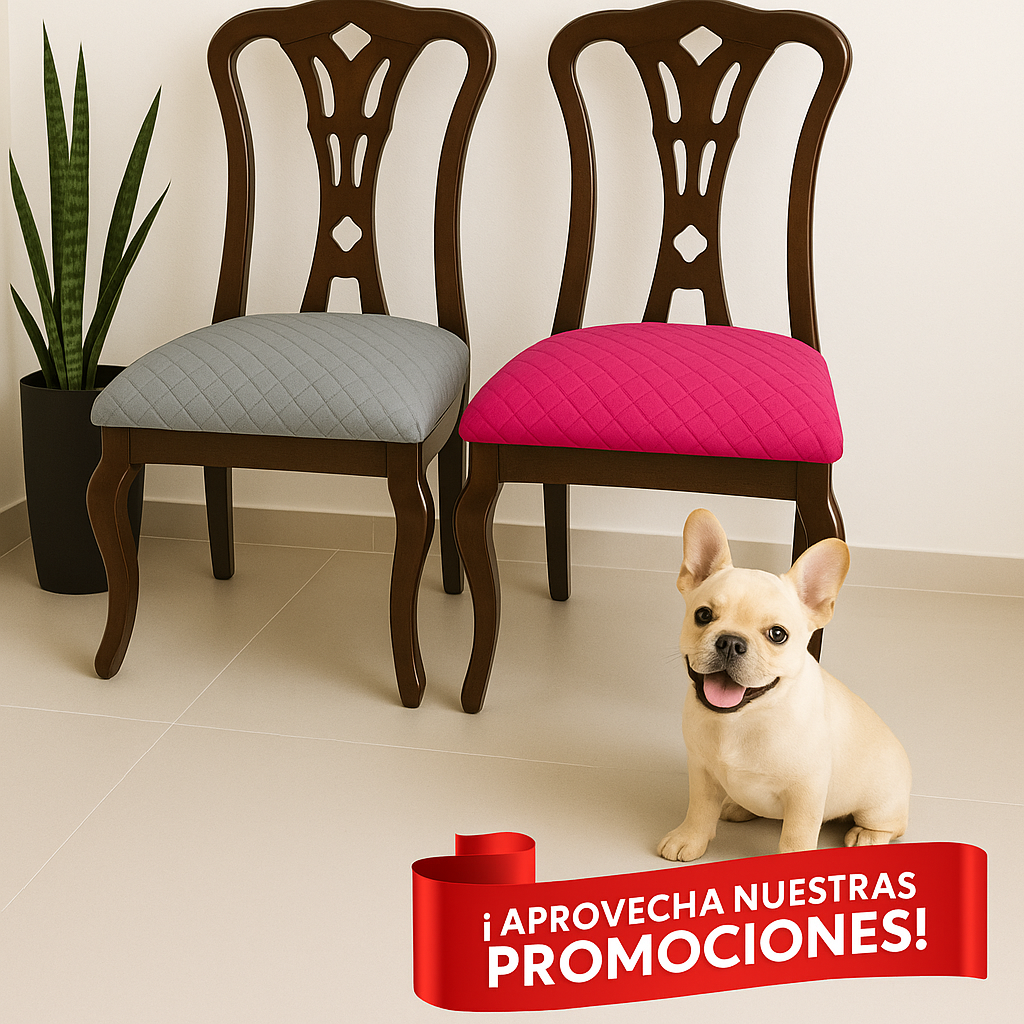PROTECTOR PARA SILLAS DE COMEDOR 50X50 ⭐️⭐️⭐️⭐️⭐️5/5