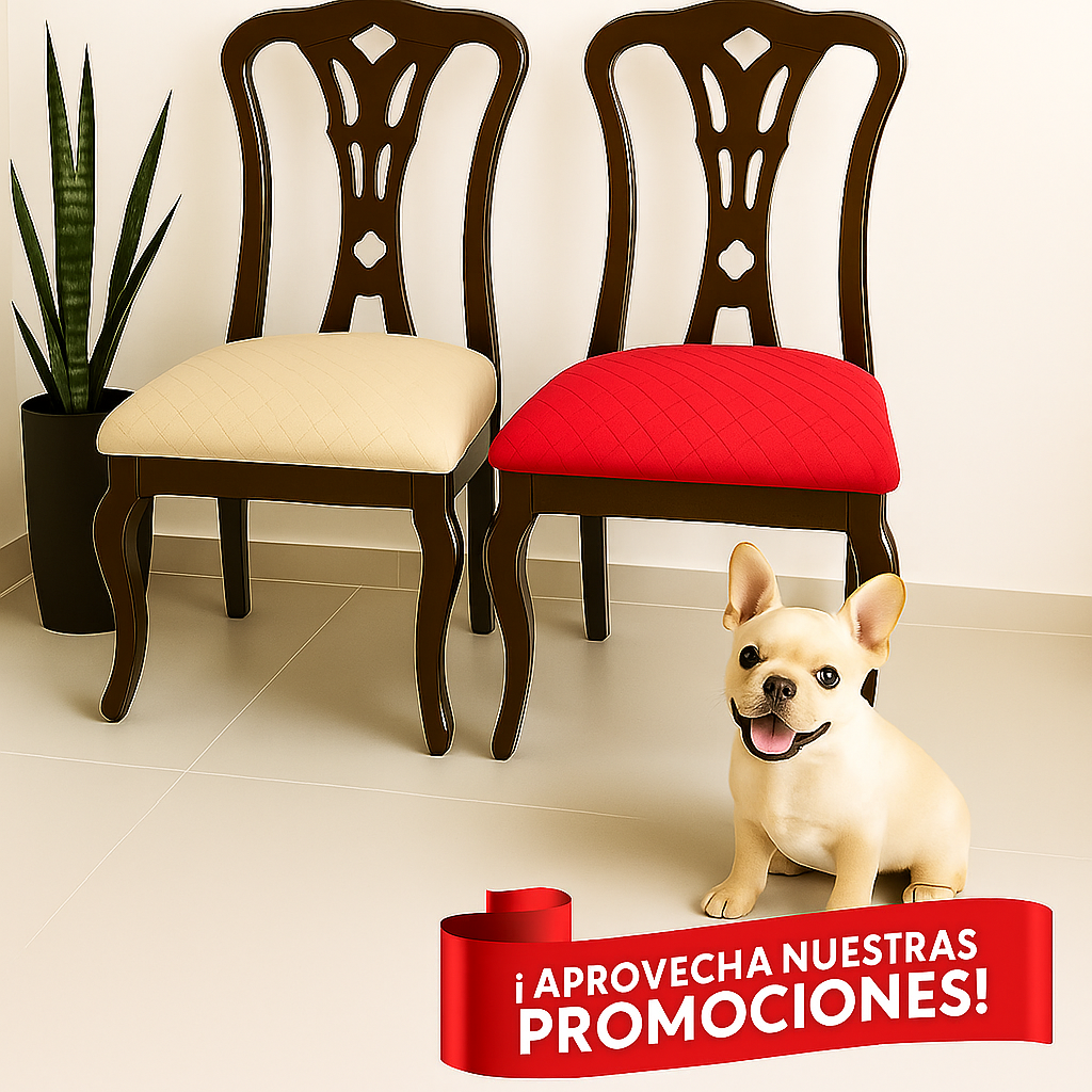 PROTECTOR PARA SILLAS DE COMEDOR 50X50 ⭐️⭐️⭐️⭐️⭐️5/5