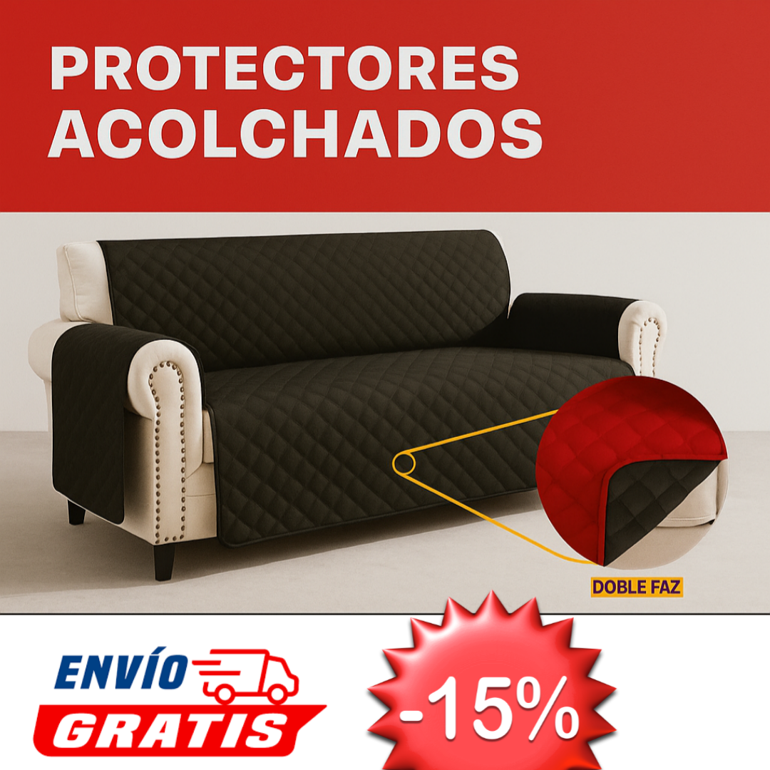PROTECTOR PARA SOFA 4 PUESTOS  X99.900 + ENVIO GRATIS ⭐️⭐️⭐️⭐️⭐️5/5