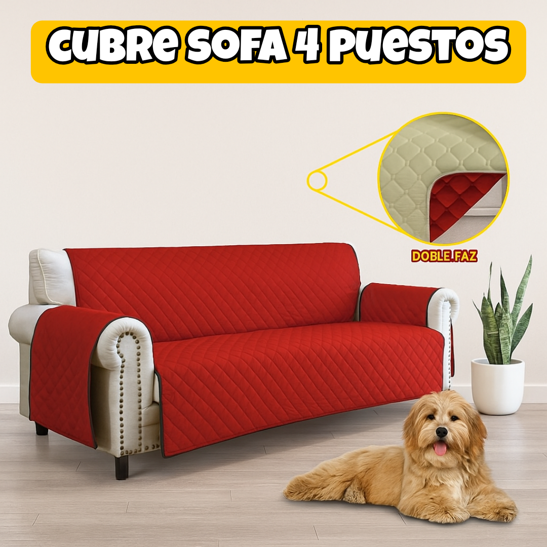 PROTECTOR PARA SOFA 4 PUESTOS  X99.900 + ENVIO GRATIS ⭐️⭐️⭐️⭐️⭐️5/5