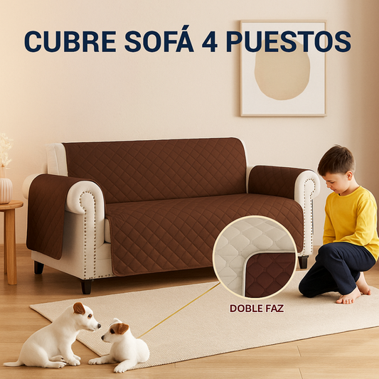 PROTECTOR PARA SOFA 4 PUESTOS  X99.900 + ENVIO GRATIS ⭐️⭐️⭐️⭐️⭐️5/5
