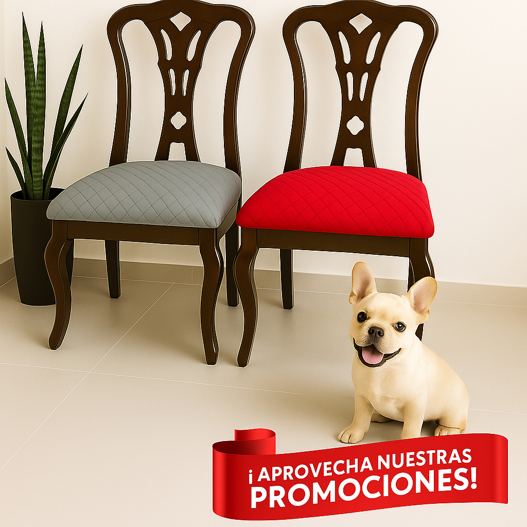 PROTECTOR PARA SILLAS DE COMEDOR 50X50 ⭐️⭐️⭐️⭐️⭐️5/5