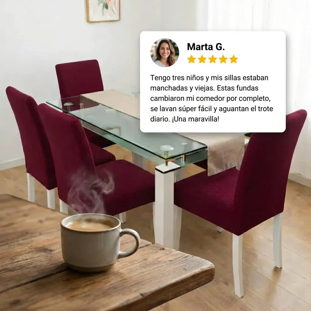 OFERTA EN FUNDAS ELÁSTICAS GRATIS CAMINO DE MESA ⭐️⭐️⭐️⭐️⭐️5/5